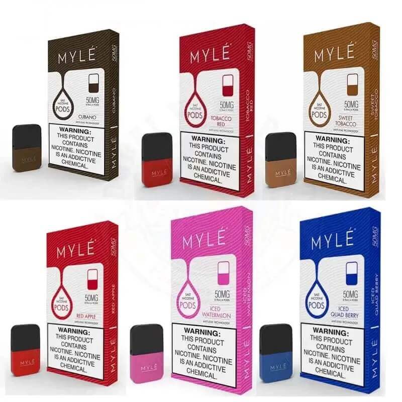 MYLE V4 Pre-Filled Pods  Disposable Pods  Myle Abu Dhabi UAE