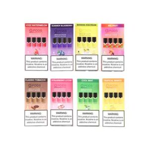 QPODS Salt Nic Oil Cartridge