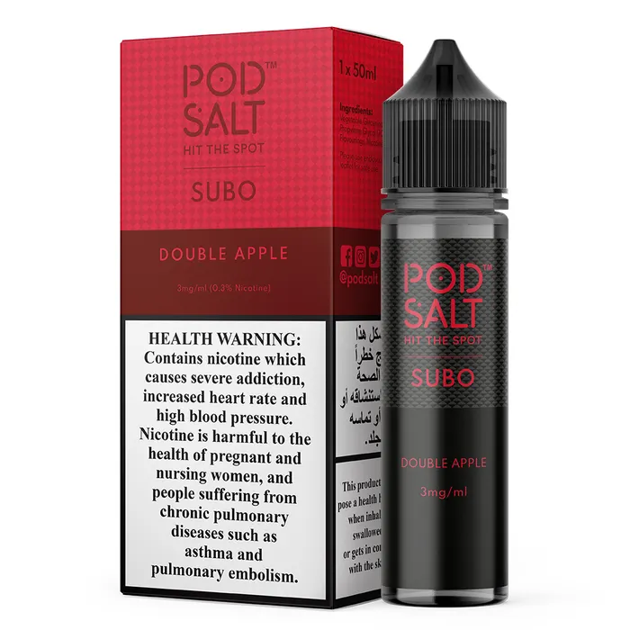 POD SALT - DOUBLE APPLE